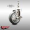Service Caster 4 Inch 316SS Thermoplastic Rubber Swivel 10mm Threaded Stem Caster Brake SCC SCC-SS316TS20S414-TPRB-TLB-M1015 - alternate 3
